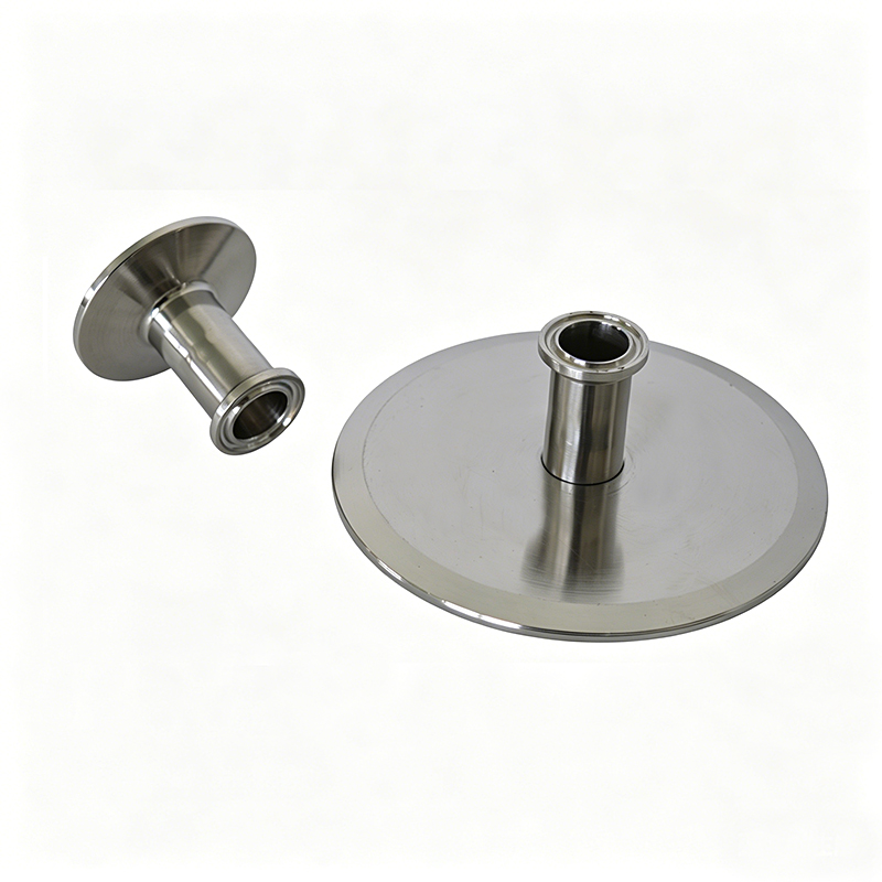 SS304 SS316 3A Tc Tri Clover Triclamp Hygienic End Cap Reducer