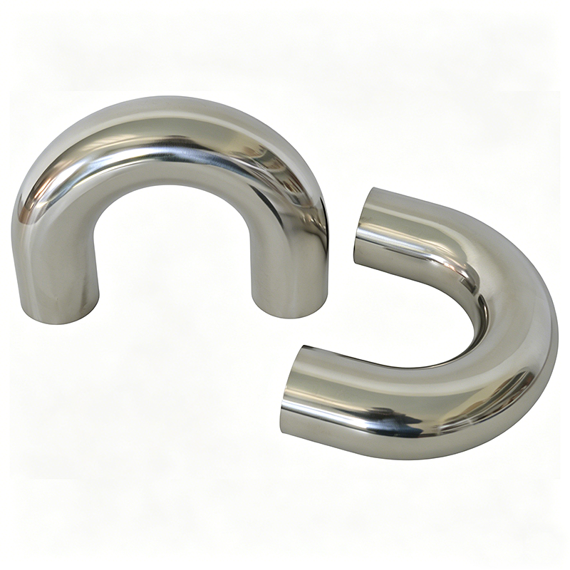 Sanitary Butt Weld 304/316 Stainless Steel 180 Degree Elbow