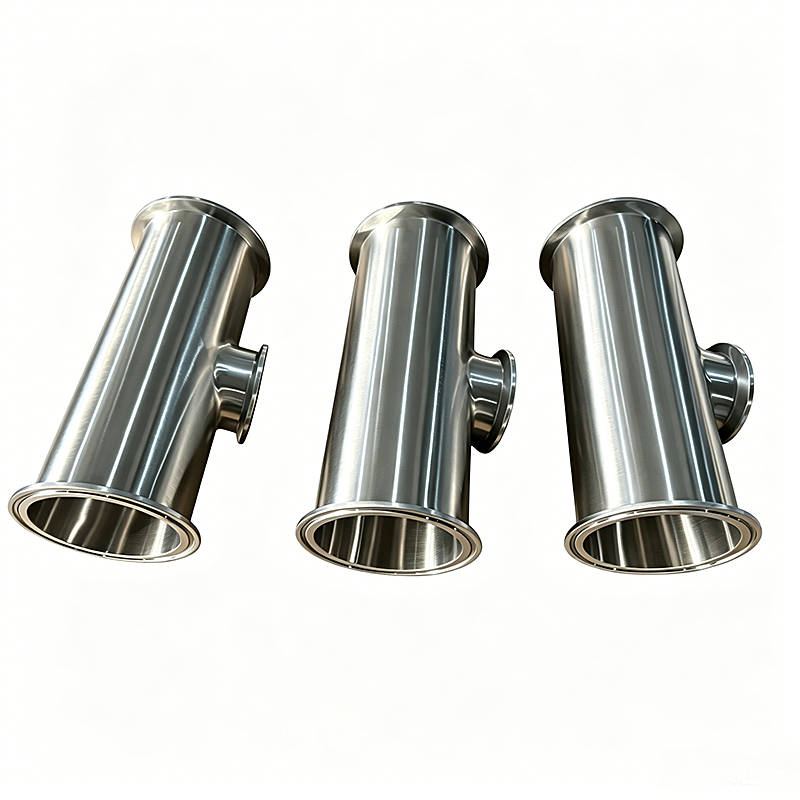 Biopharm Bpe Sanitary B7mps Series 316L Stainless Short Outlet Clamp Tees
