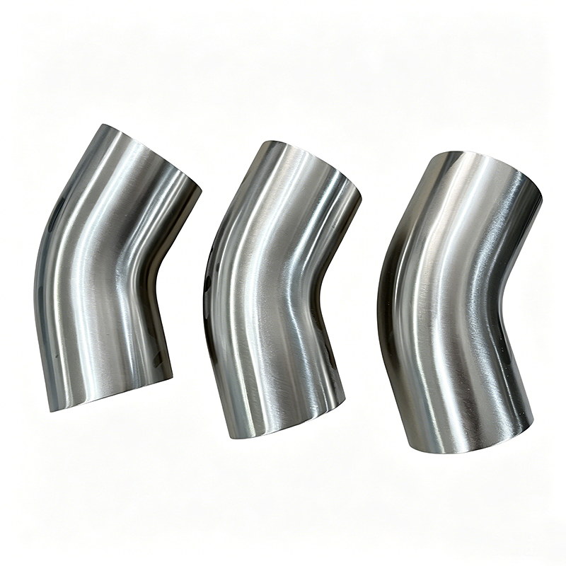 Dixon Sanitary B2KS Series Polished 304SS 45 Weld Elbows w/ Tangent