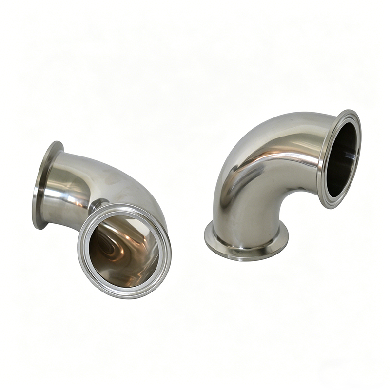 Sanitary 90 Degree Clamp Elbows Bends 3A Fitting Tri Clamp Pipe Fitting