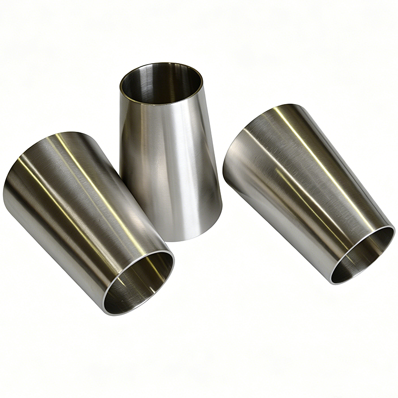 Sanitary Stainless Steel 304 316 Polished Butt Welded Stainless Steel Pipe Fitting Concentric Reducer