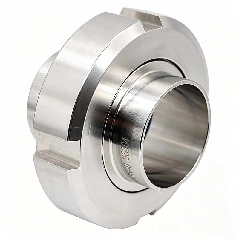DIN SMS SS304 SS316L Sanitary Pipe Fittings Stainless Steel Union