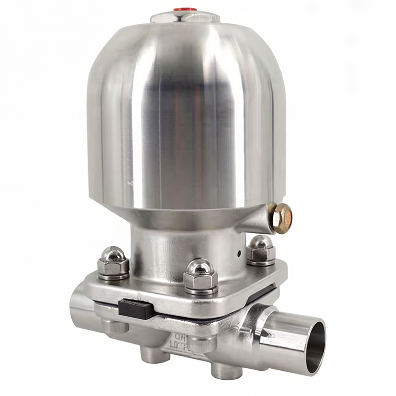 Good Price SS316 Weld Sanitary Phramceutical Straight Diaphragm Valve