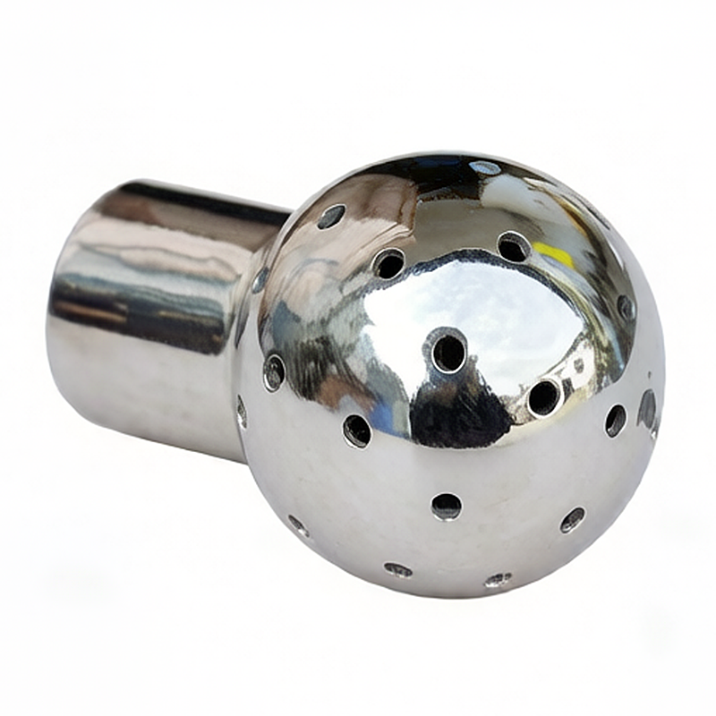 Stainless Steel Thread Weld Rotary Tube Sanitary Fixed Tank Spray Cleaning Ball