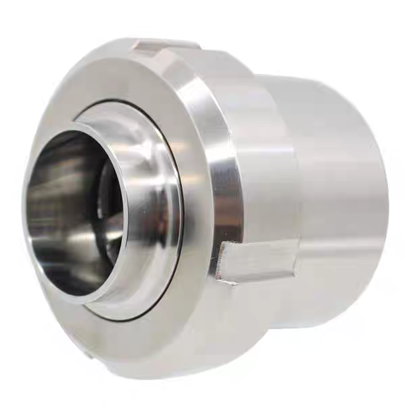 Junteng AISI316L Stainless Steel Gasket Material Selected Sanitary Union Type Check Valve