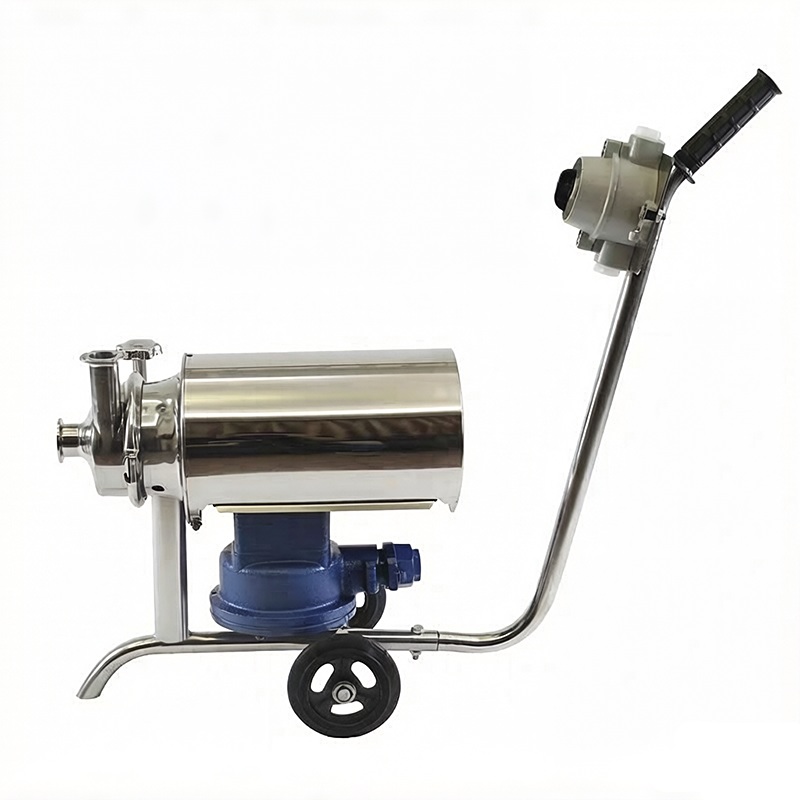 Centrifugal Pump with Stainless Steel Mobile Cart